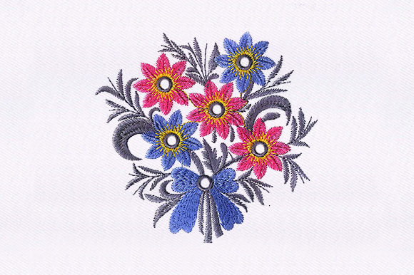 Bouquet Flowers Design for Boutique Apparel