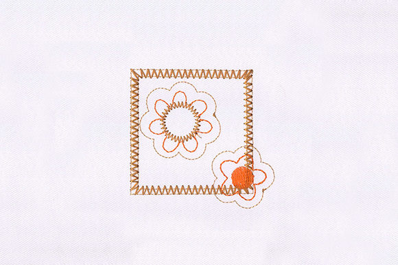 Flowers in a Box: A Versatile Embroidery Design